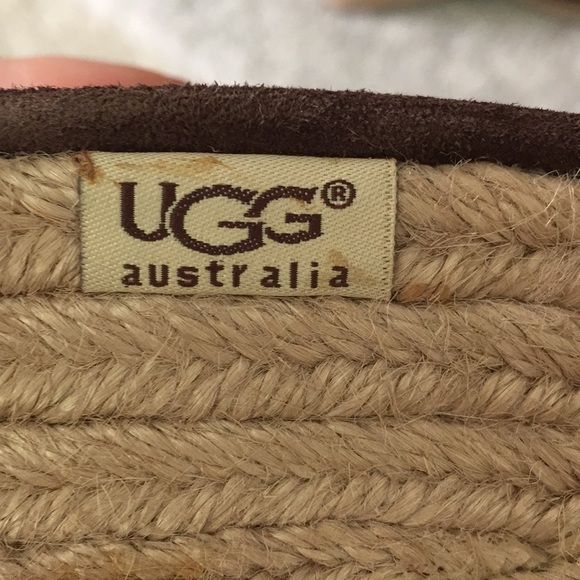 Suede UGG wedge clogs - Picture 6 of 6